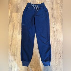 FIGS Zamora Jogger Scrub Pants Navy XXS